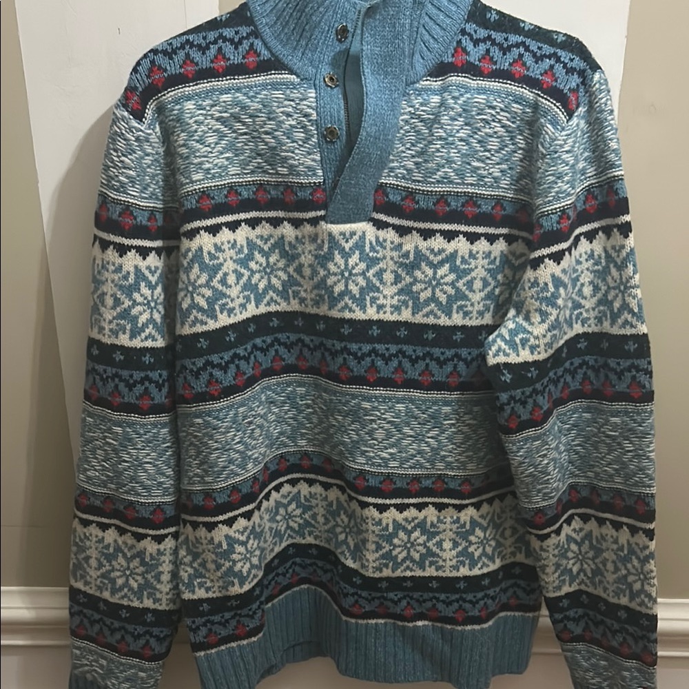 Warm and cozy Tommy Hilfiger fair isle Sweater